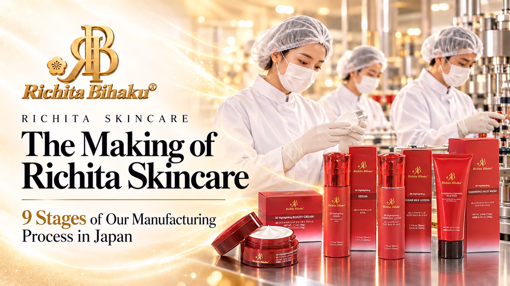 Making of Richita Skincare